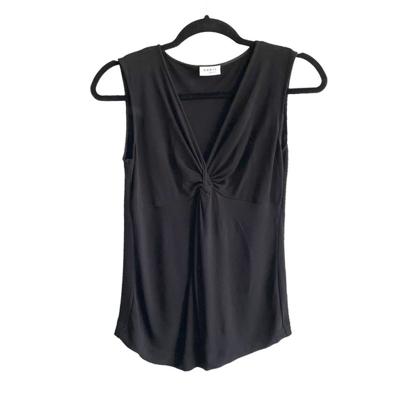 AKRIS Punto Sleeveless Blouse Tank Top Black 6 - Picture 2 of 6